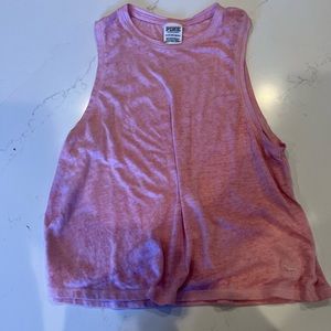 Pink Athletic Tank Top